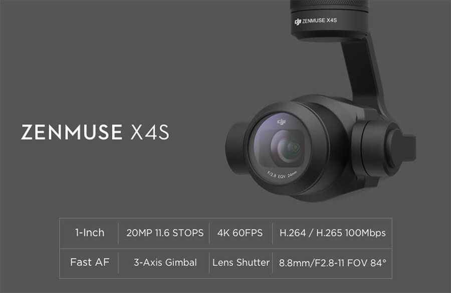 DJI Zenmuse X4S