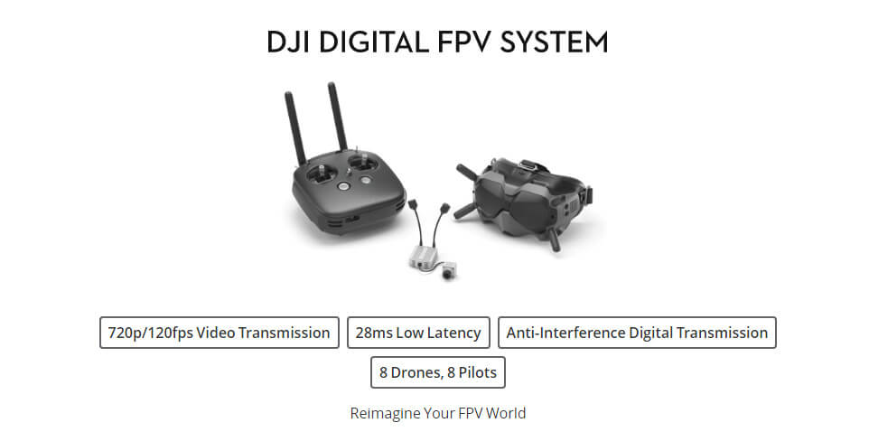 DJI Digital FPV System Experience Combo