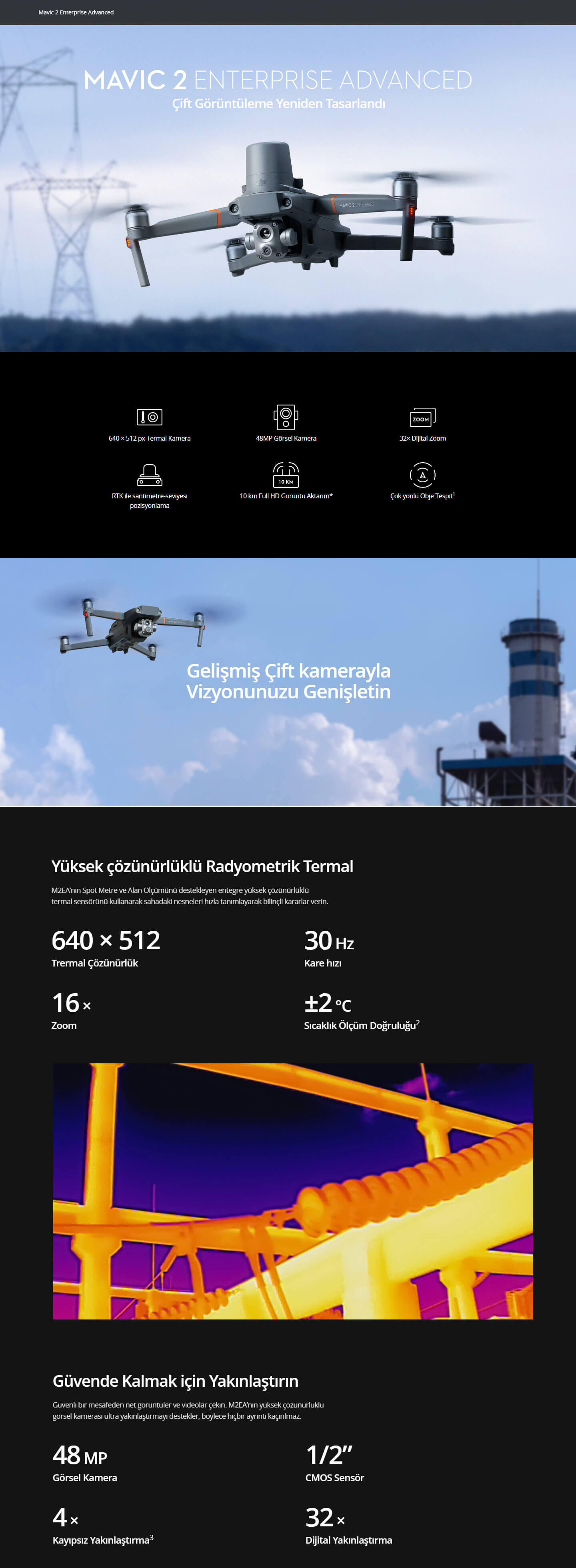 DJI Mavic 2 Enterprise Advanced Fly More Combo