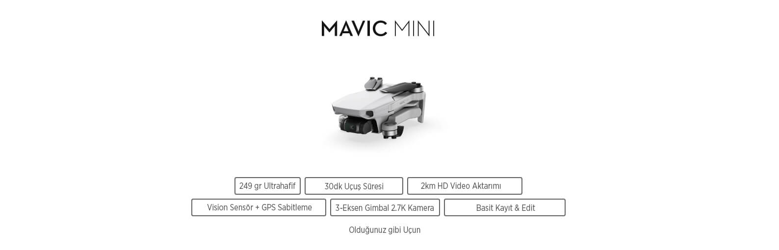 DJI Mavic Mini Fly More Combo