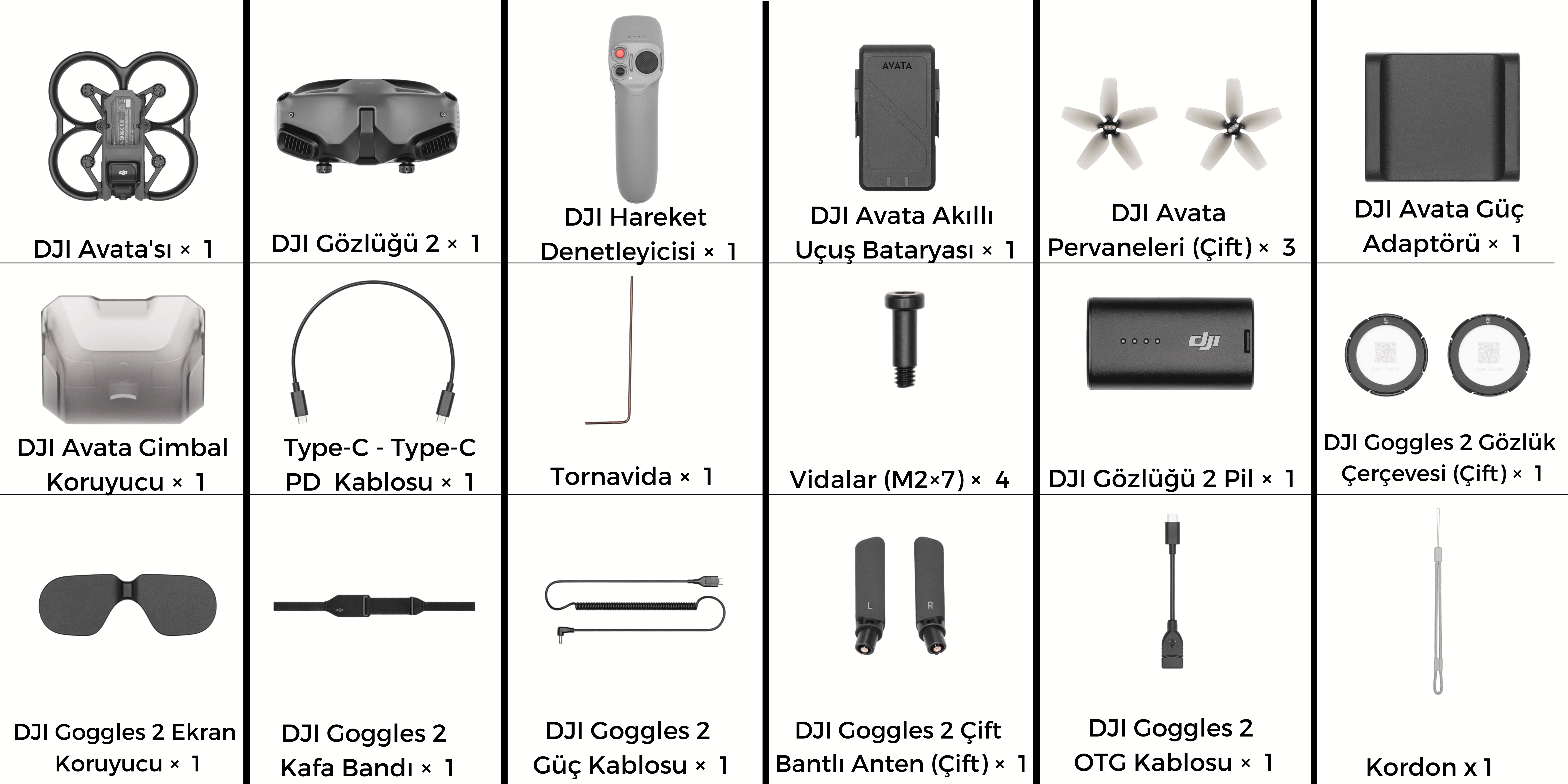 DJI Avata Pro - View Combo - 128 GB SD KART HEDİYELİ