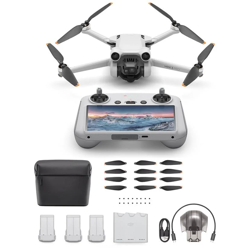 Yenilenmiş DJI Mini 3 Pro + Fly More Combo Kit Plus