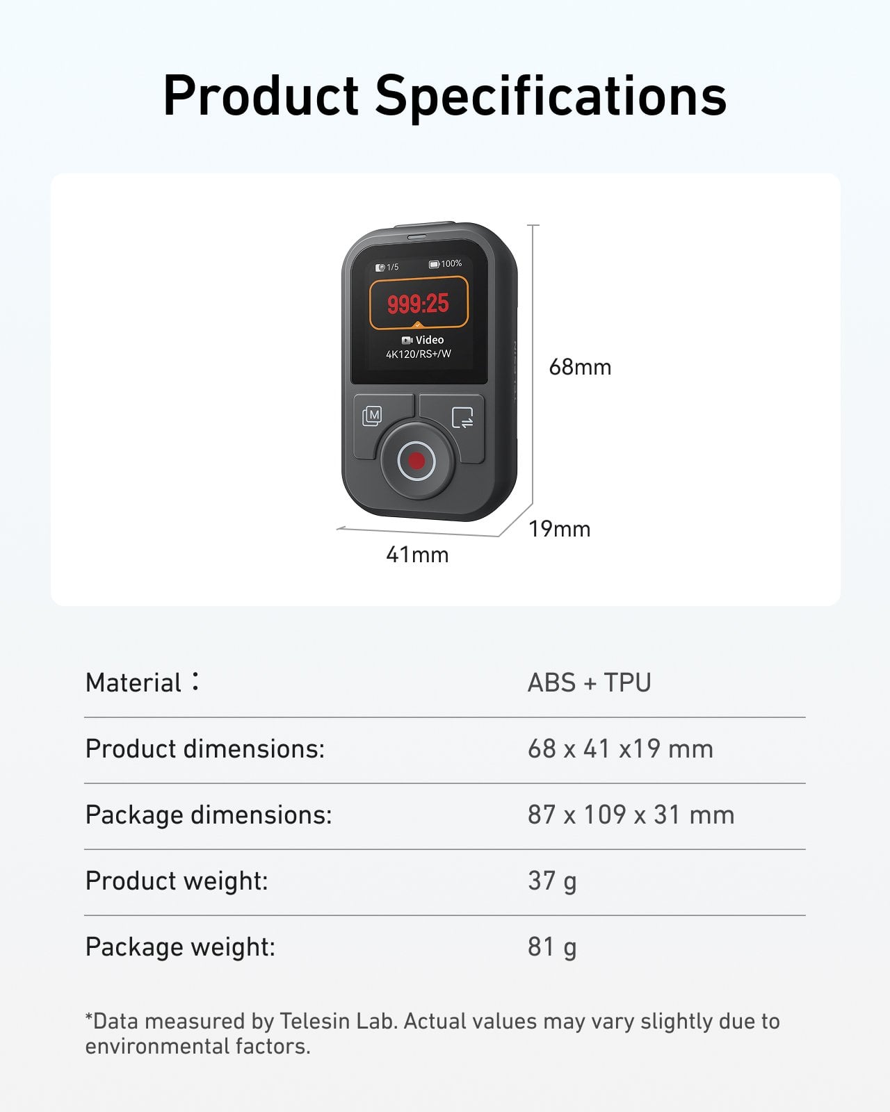 DJI Osmo 360 Remote Controller