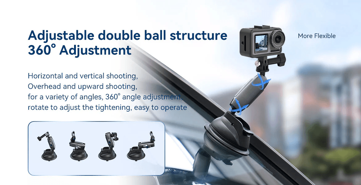Aluminum Suction Cup Mount