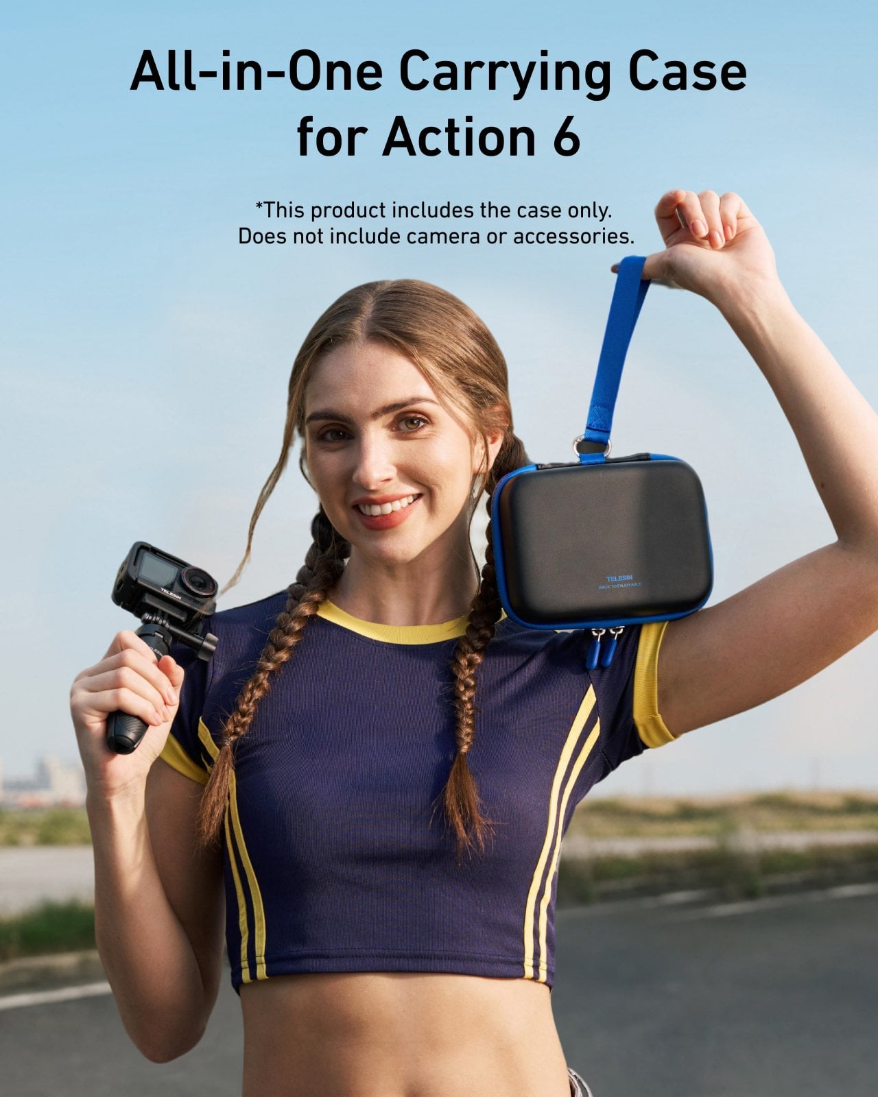 TELESIN Osmo Action 6 için Taşıma Çantası