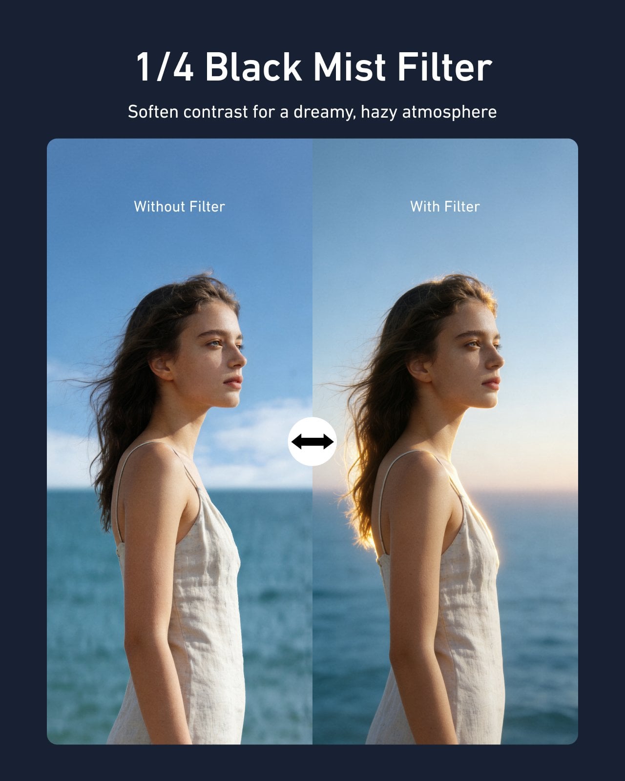 Osmo Pocket 3 1-4 Black Mist Filter