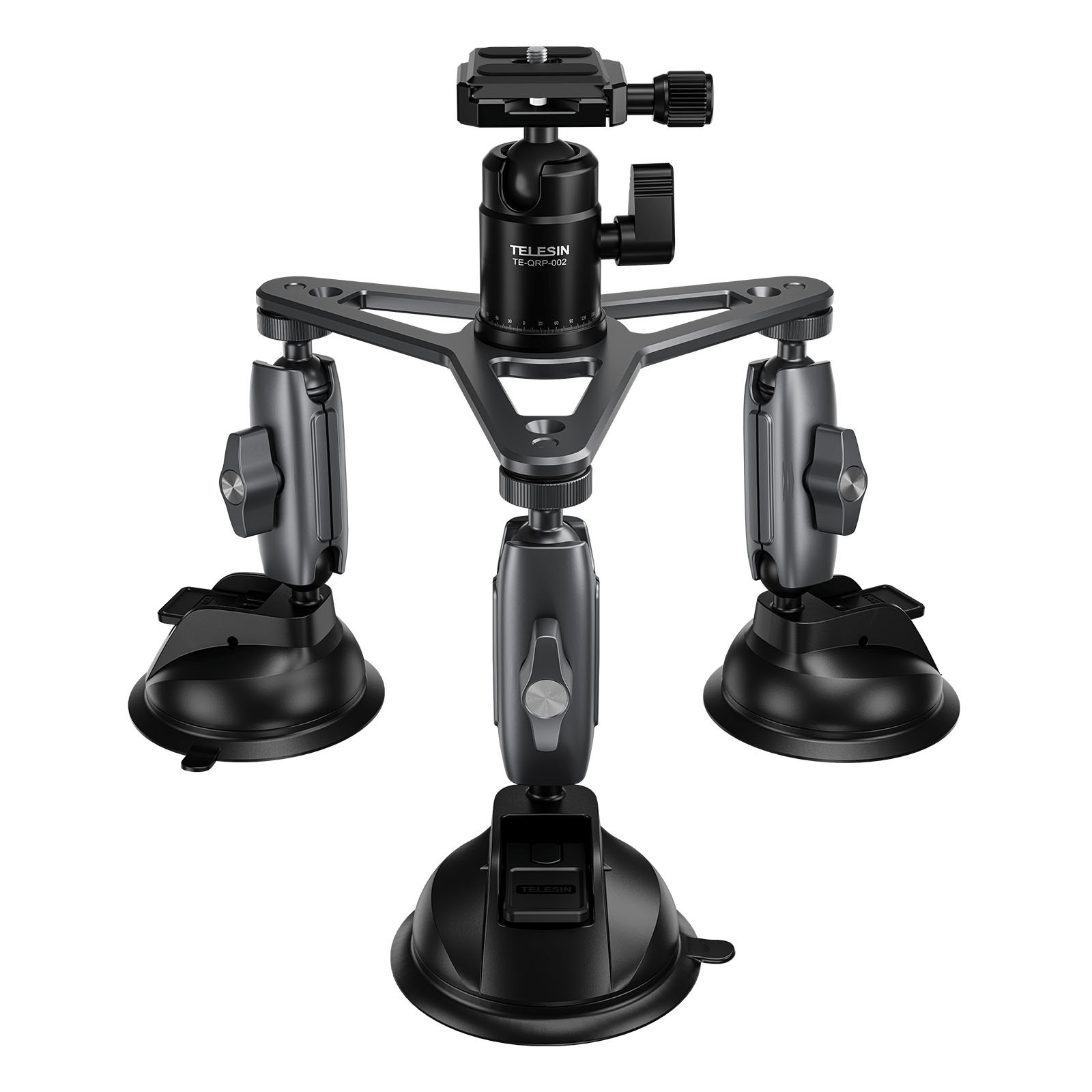 TELESIN 3 Kollu Suction Cup