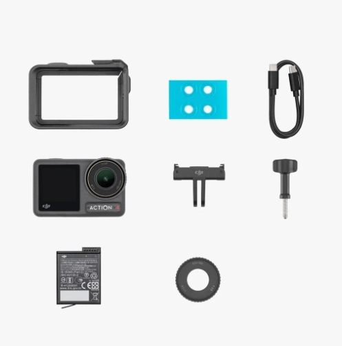 DJI Action 4 Essential Combo - 64 GB SD Kart Hediyeli