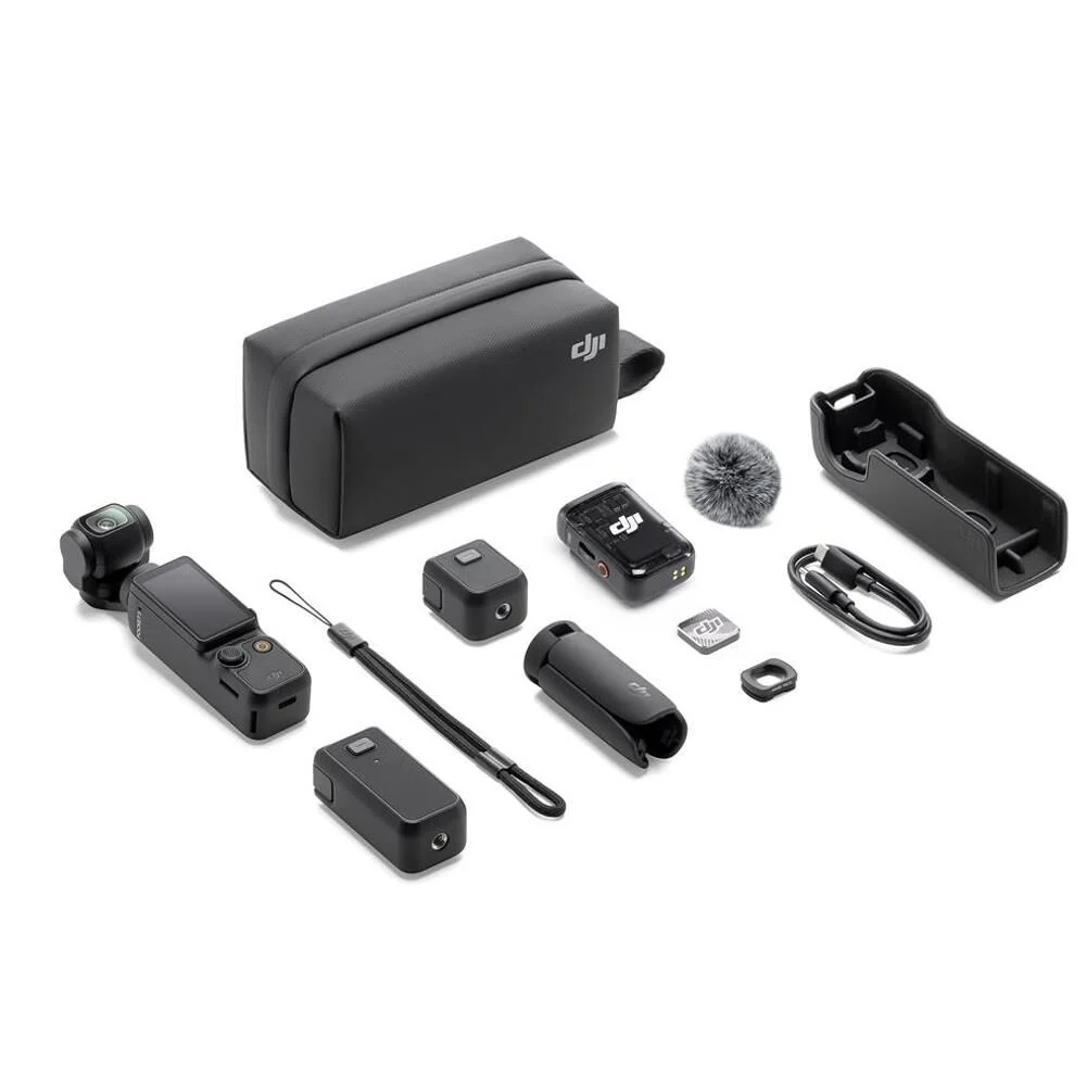 DJI Osmo Pocket 3 Creator Combo - 64 GB SD Kart Hediyeli