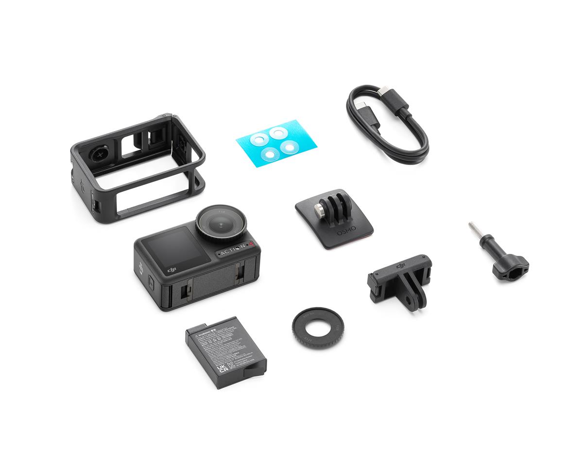 DJI Osmo Action 4 Standart Combo - 64 GB SD Kart Hediyeli