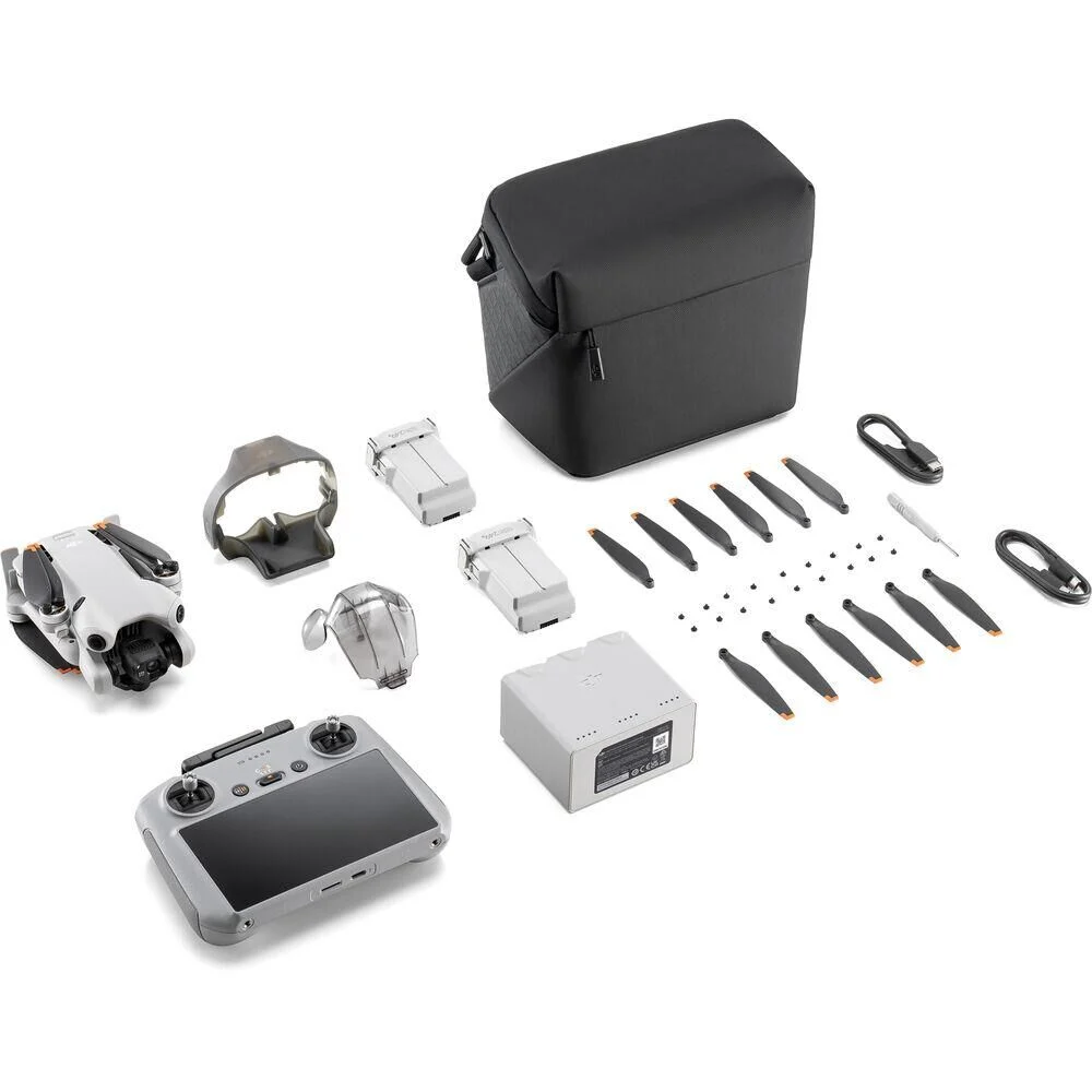 Koruma Paketli DJI Mini 4 Pro Fly More Combo Plus - 64 GB SD Kart Hediyeli